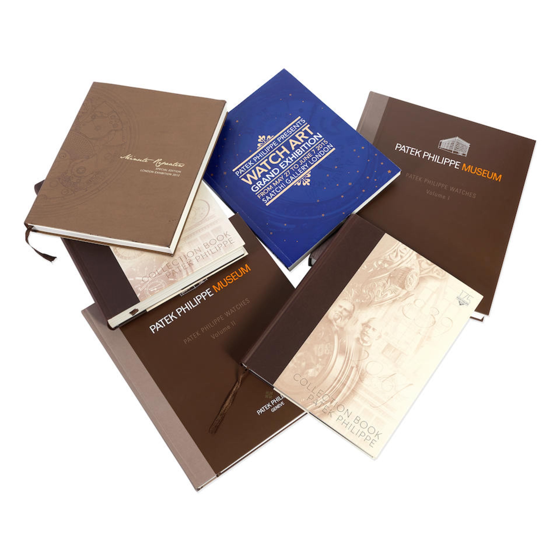 Patek Philippe. A lot of five books along with catalogue and poster from Watch Art Grand Exhibit... - Bild 4 aus 4