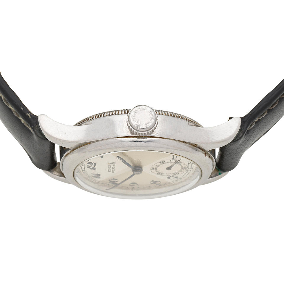 Rolex. A stainless steel manual wind wristwatch Oyster, Ref: 2784, Circa 1939 - Image 3 of 4