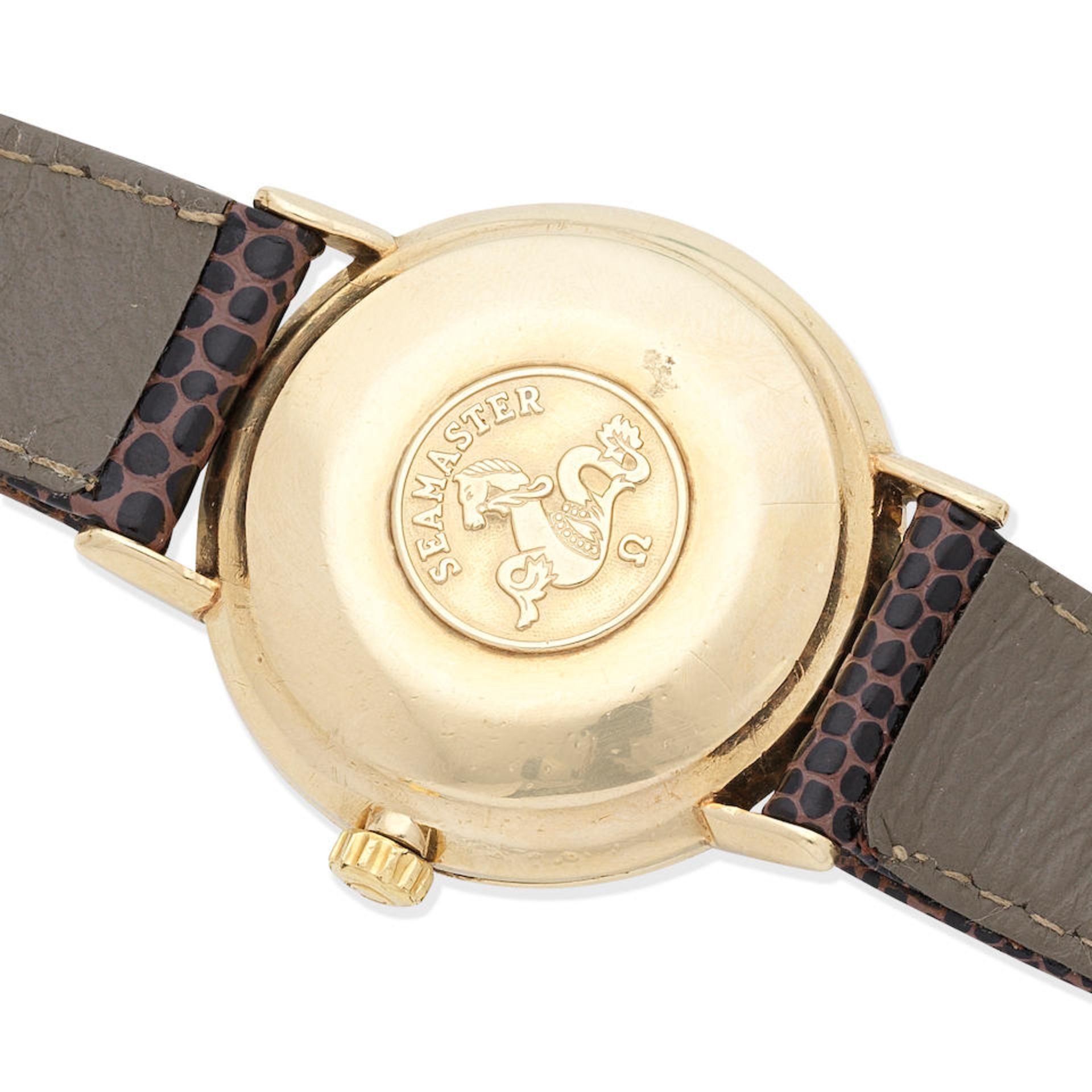 Omega. A gold filled automatic calendar wristwatch Seamaster De Ville, Circa 1960 - Bild 2 aus 4