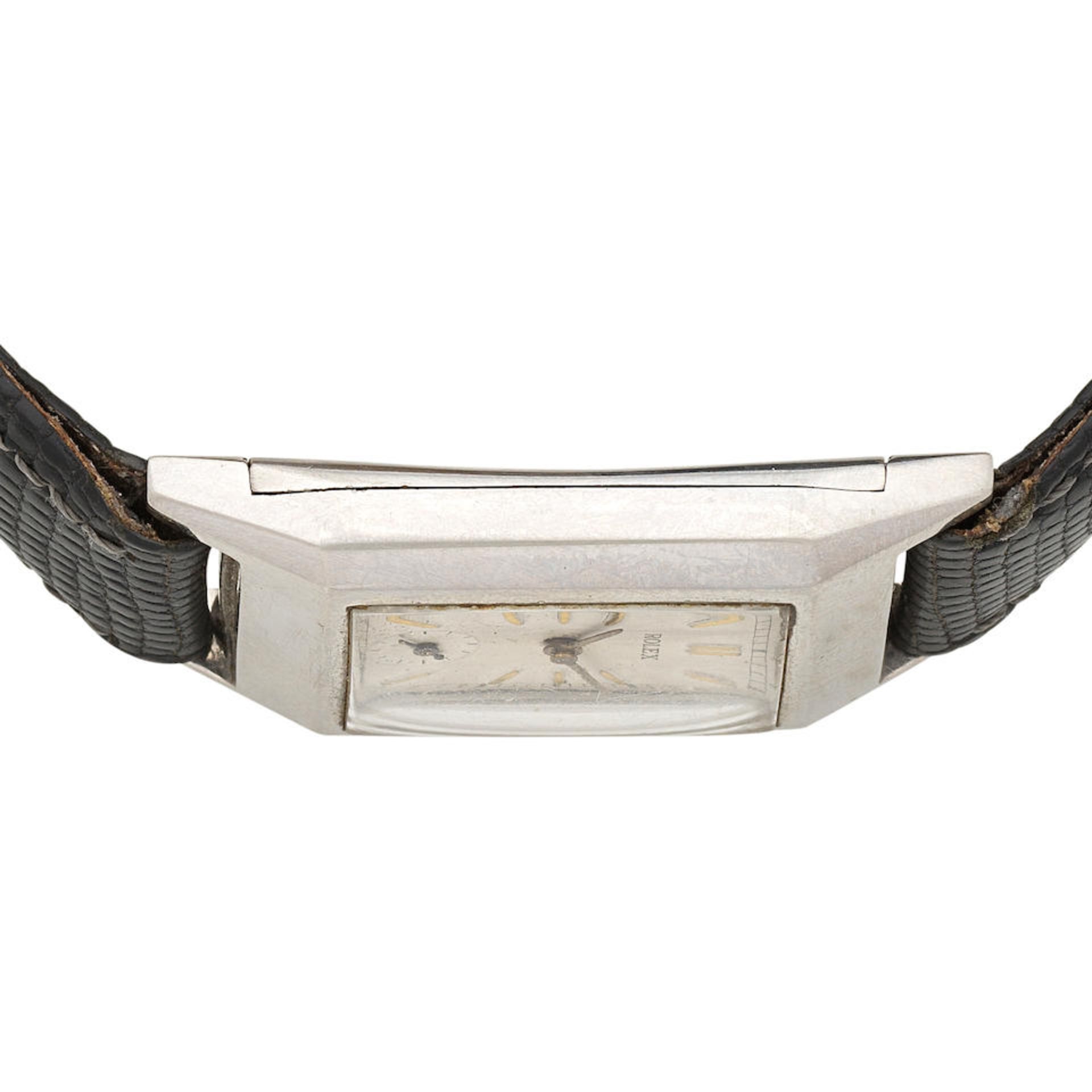 Rolex. A stainless steel manual wind wristwatch Prince, Ref: 2736, Circa 1930 - Bild 2 aus 5
