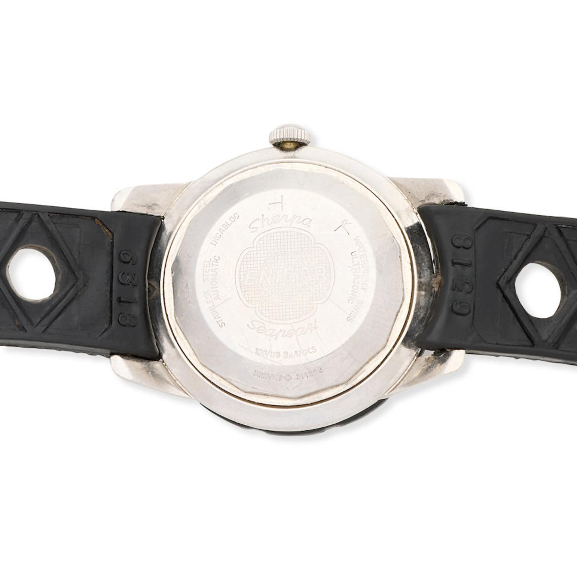 Enicar. A stainless steel automatic wristwatch Sherpa Divette, Circa 1960 - Bild 2 aus 4