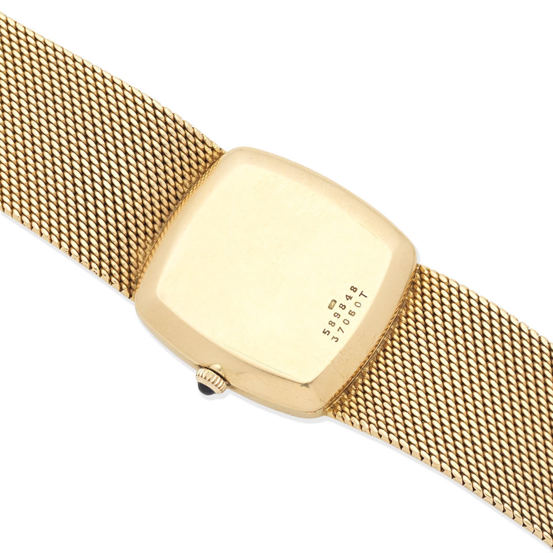 Baume & Mercier. An 18K gold manual wind bracelet watch Circa 1980 - Image 4 of 5