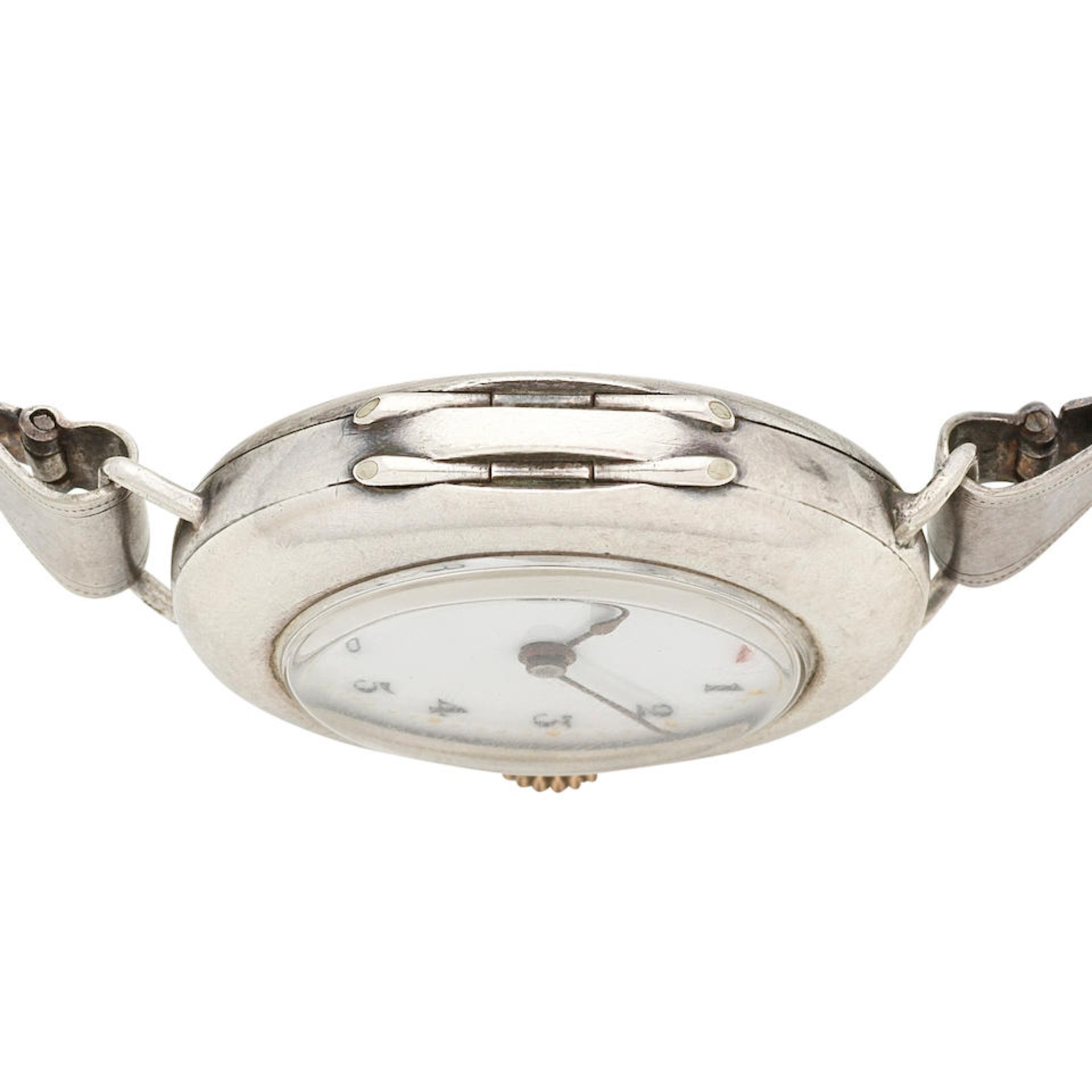 Rolex. A silver manual wind bracelet watch London Import mark for 1916 - Image 3 of 4