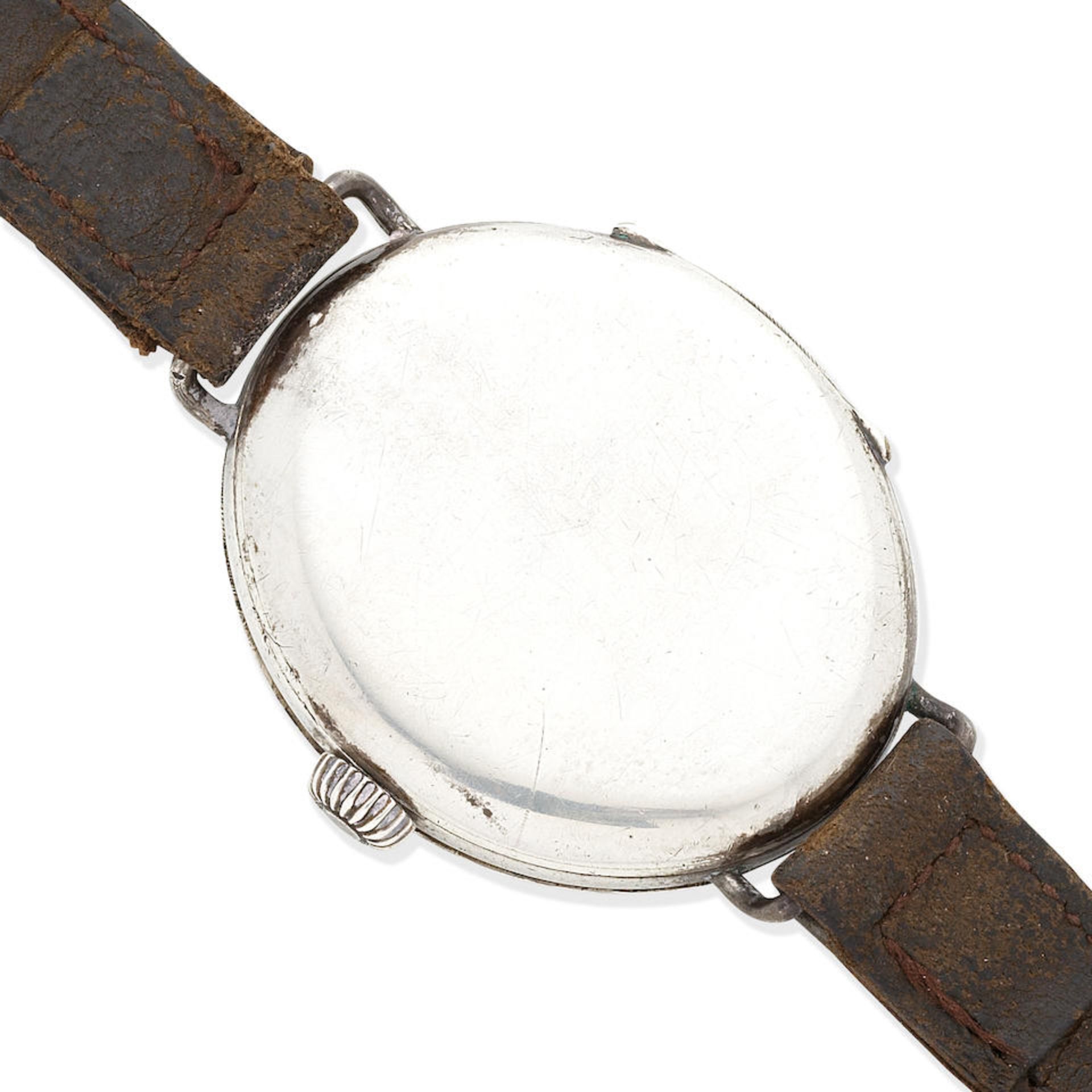 Rolex. A silver manual wind wristwatch London Import mark for 1913 - Bild 3 aus 5