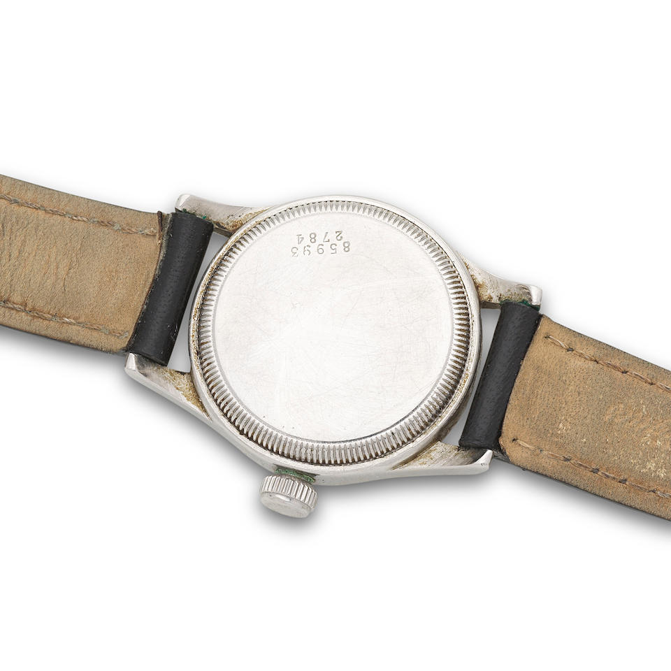 Rolex. A stainless steel manual wind wristwatch Oyster, Ref: 2784, Circa 1939 - Image 4 of 4