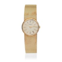 Audemars Piguet. A lady's 18K gold manual wind bracelet watch Circa 1970