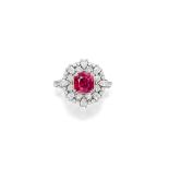 RUBY AND DIAMOND RING