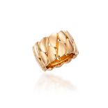 CARTIER: 18 KARAT PINK GOLD 'LA DONNA' RING