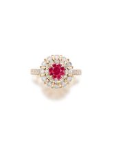 RUBY AND DIAMOND RING