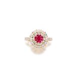 RUBY AND DIAMOND RING