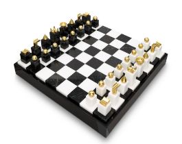 L'OBJET: MARBLE STONE CHESS SET