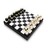 L'OBJET: MARBLE STONE CHESS SET