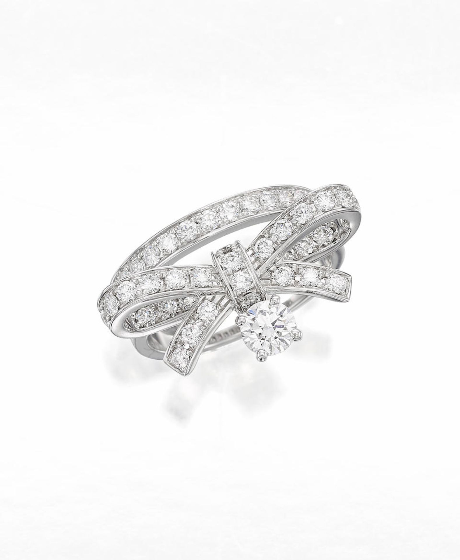 CHANEL: DIAMOND 'RUBAN' RING