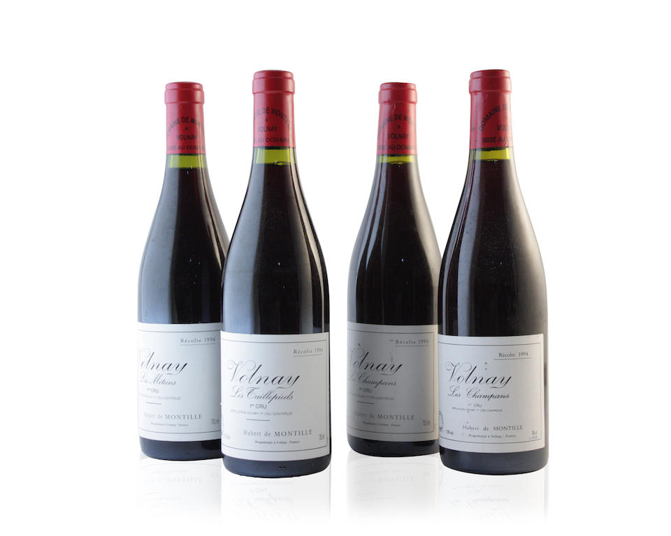 Volnay 1er Cru, Champans 1994, Domaine de Montille (5) Volnay 1er Cru, Champans 1996, Domaine de...