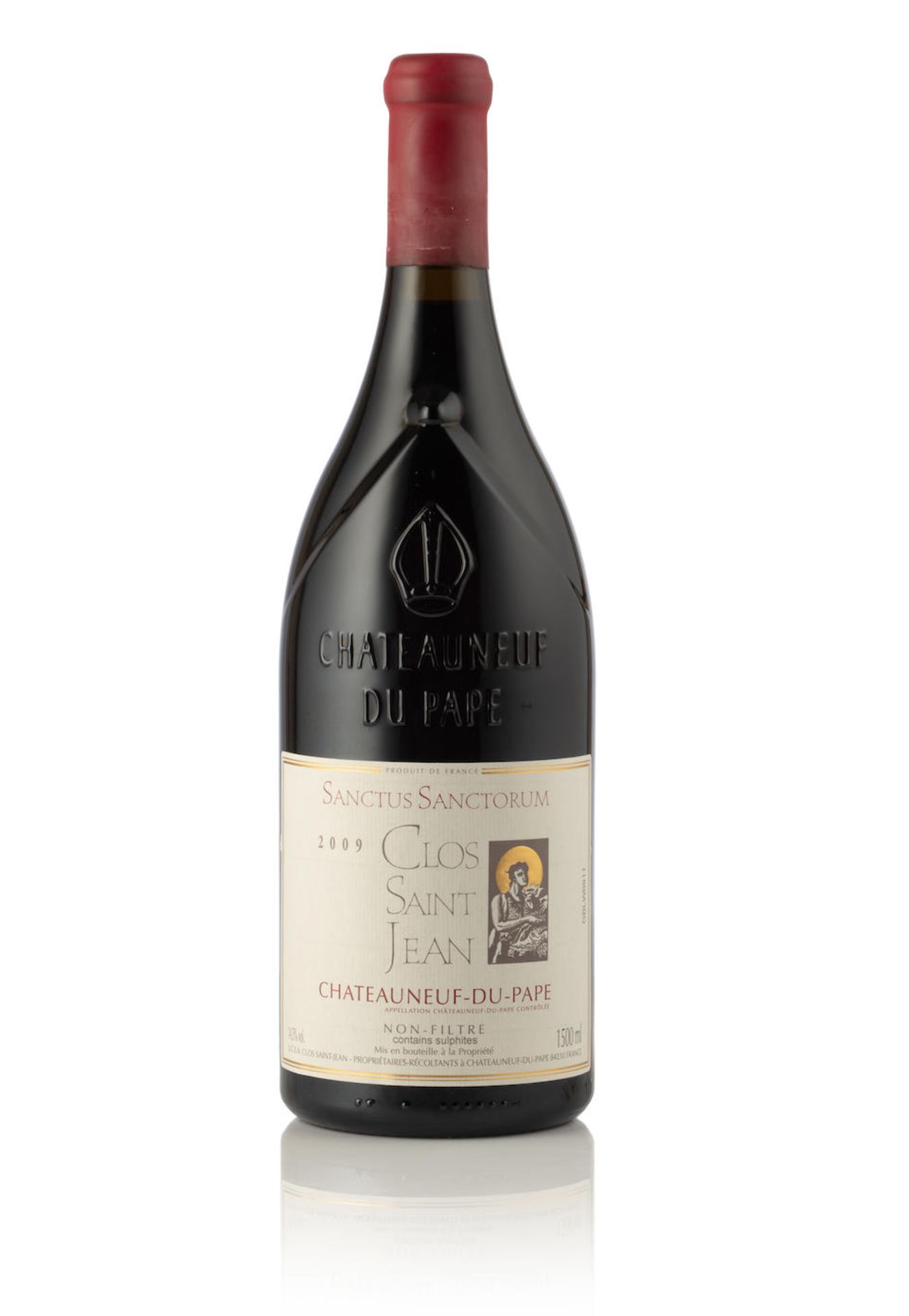 Châteauneuf-du-Pape, Sanctus Sanctorum 2009, Clos Saint Jean (1 magnum)