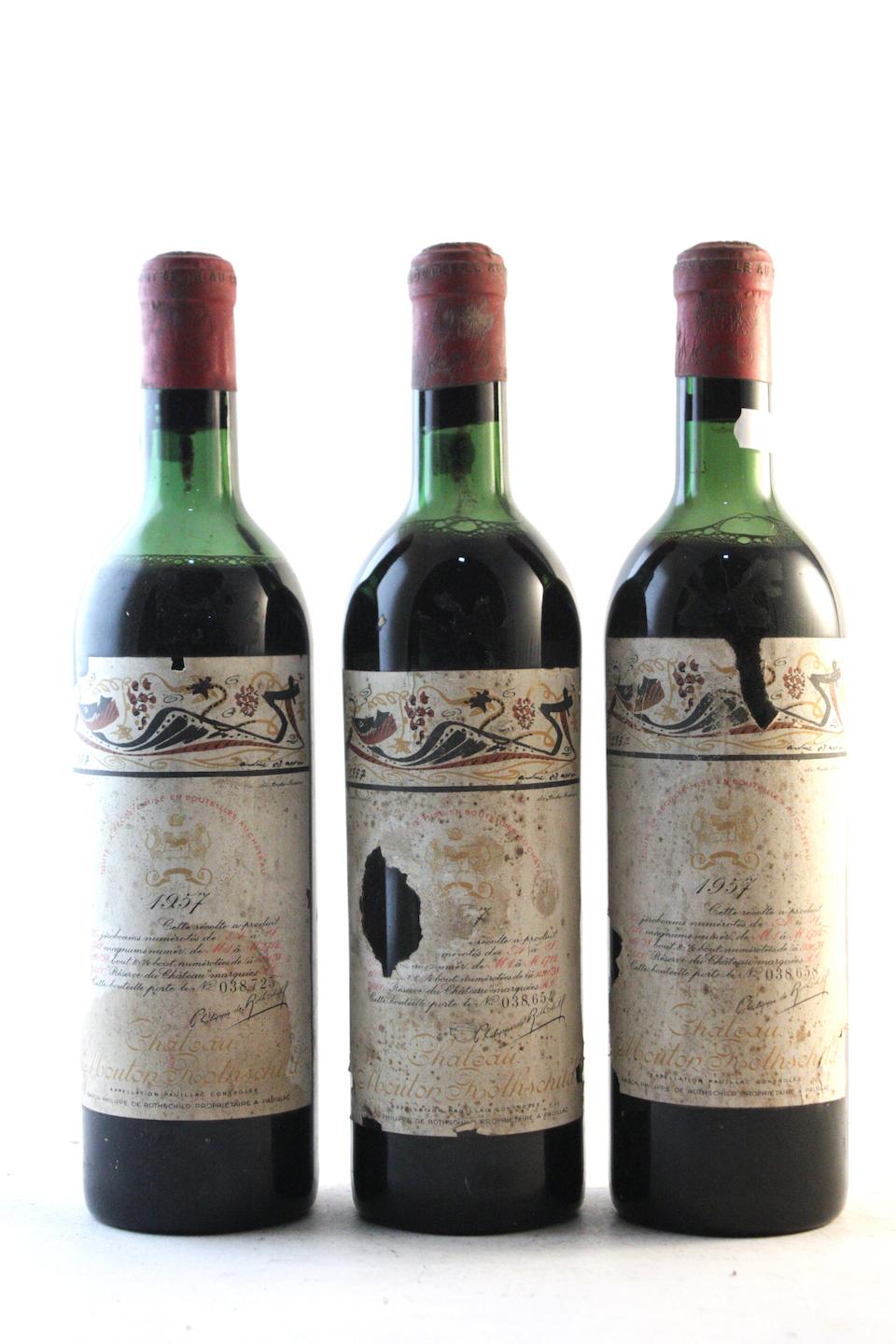 Château Mouton Rothschild 1957, Pauillac 1er Grand Cru Classé (3)