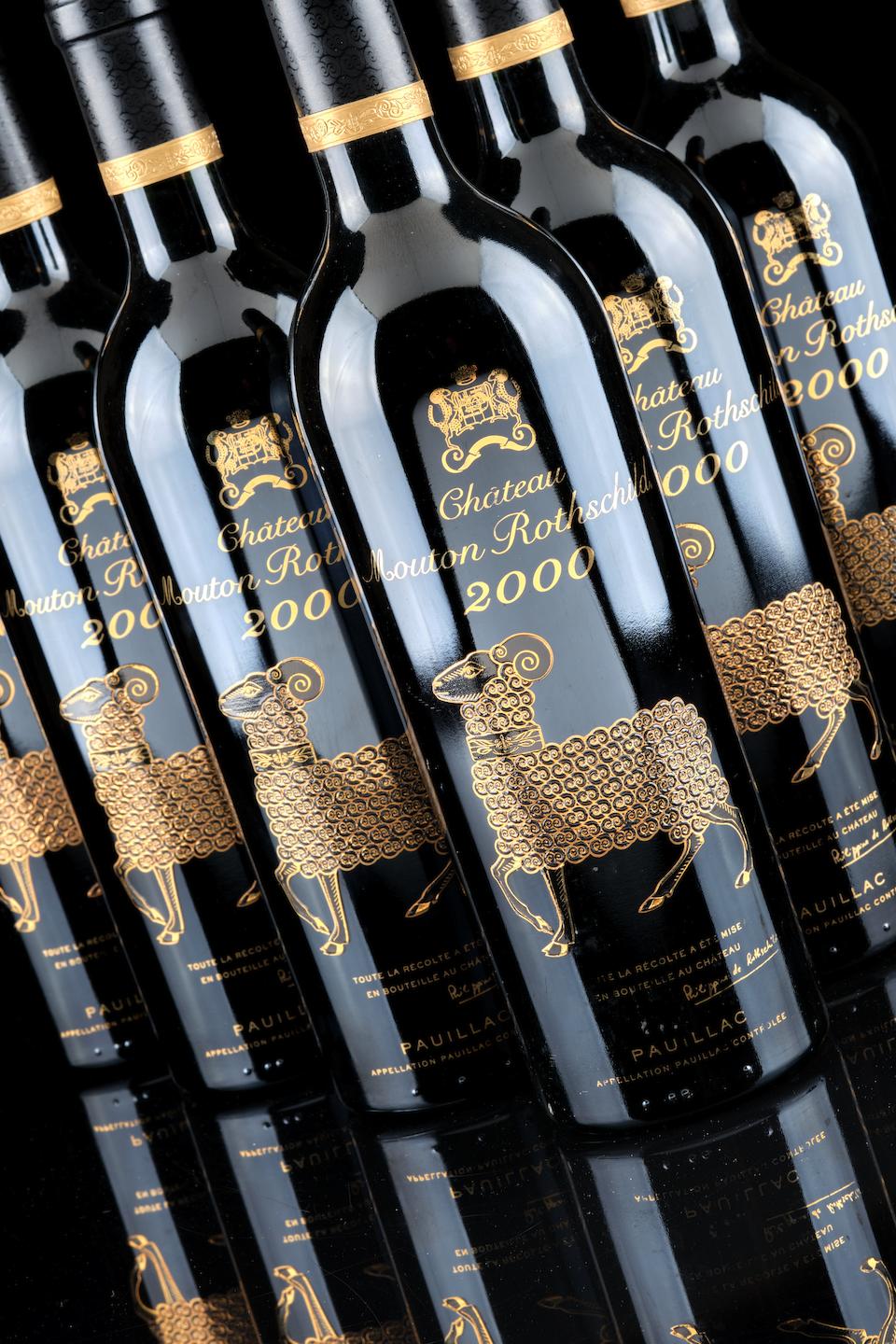 Château Mouton Rothschild 2000, Pauillac 1er Grand Cru Classé (10)