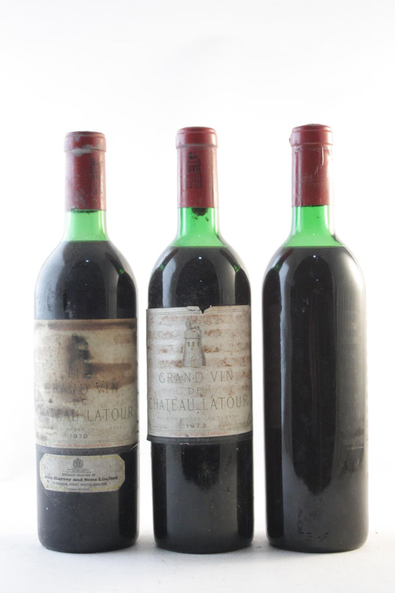 Château Latour 1970 (1) Château Latour 1973, Pauillac 1er Grand Cru Classé (2)