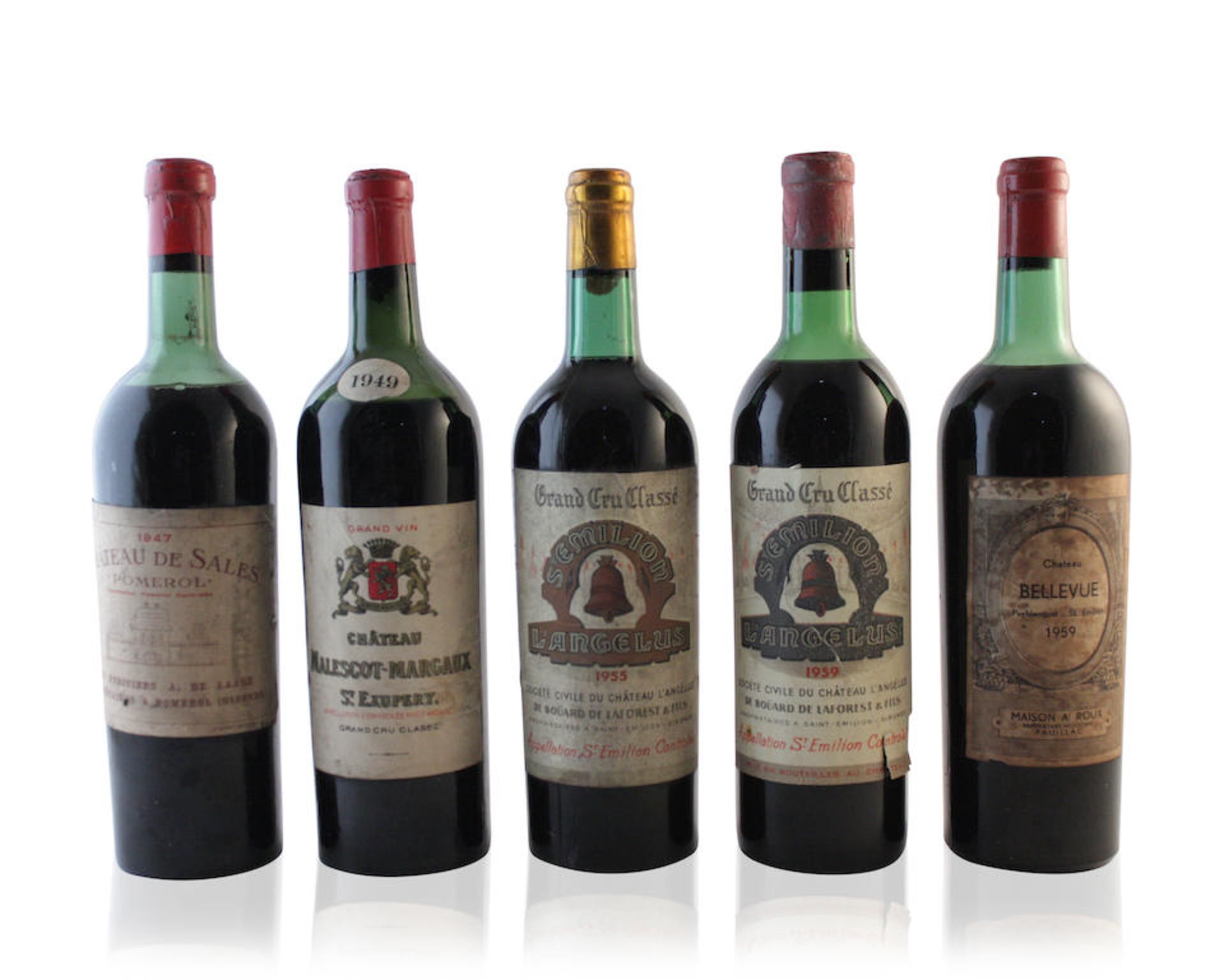 Château de Sales 1947, Pomerol, Bordeaux bottled (1) Château Malescot-St-Exupéry...