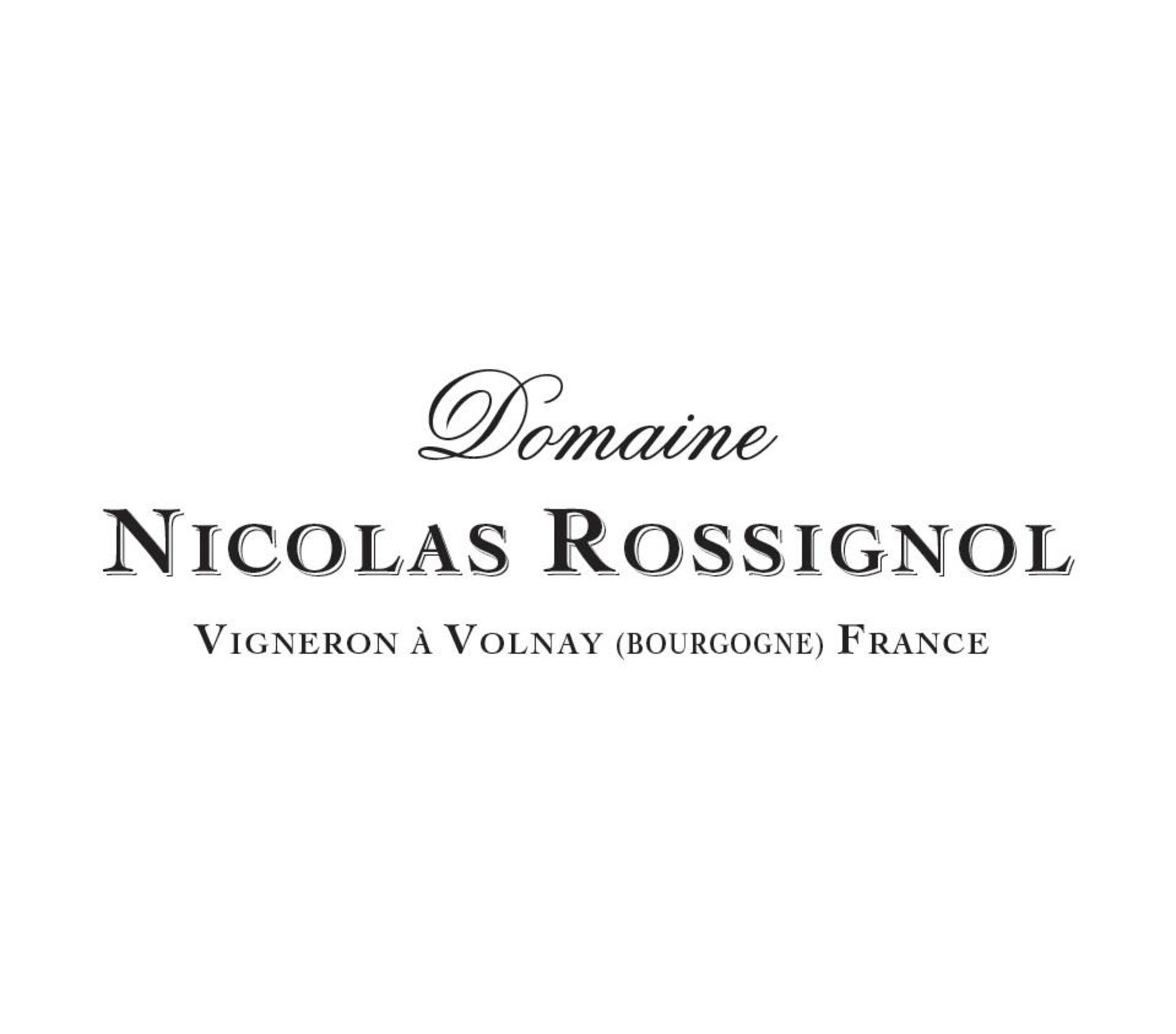 Volnay 1er Cru, Chevrets 2020, Domaine Nicolas Rossignol (6) Volnay 1er Cru, Santenots 2020, Dom...