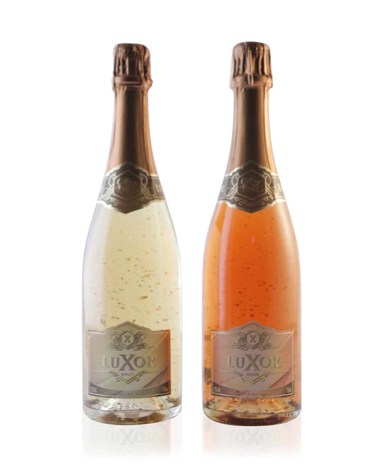 Luxor 24k Gold Brut NV (5) Luxor 24k Gold Brut Rosé NV (2)