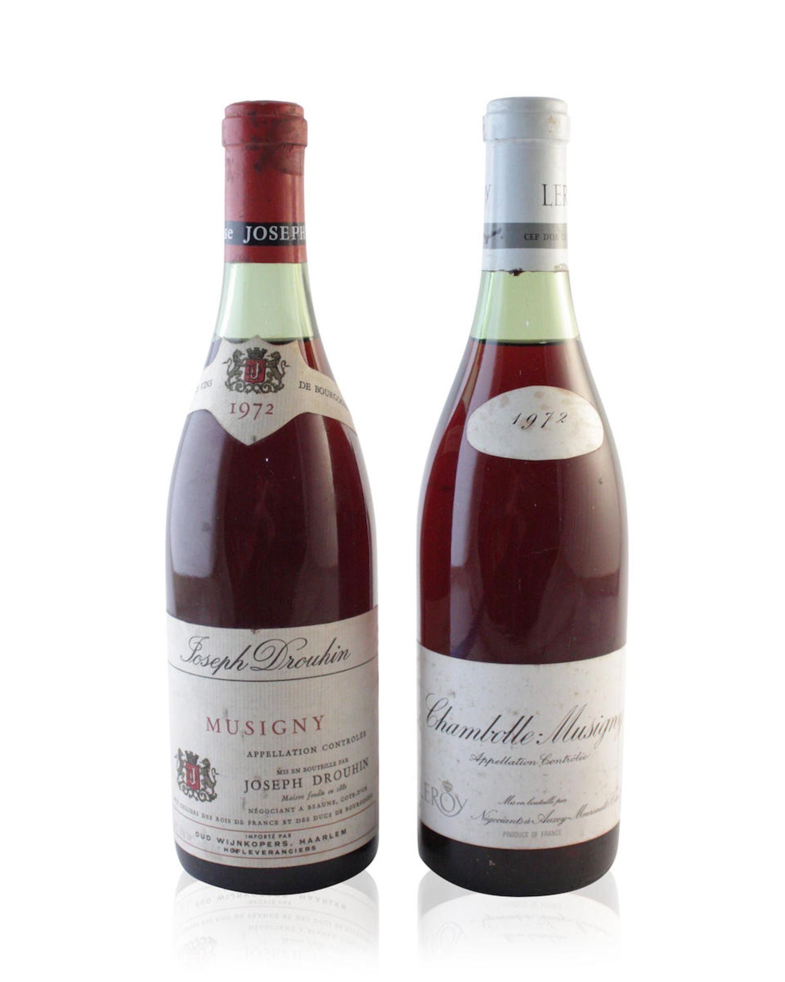 Musigny 1972, Joseph Drouhin (1) Chambolle-Musigny 1972, Leroy (1)