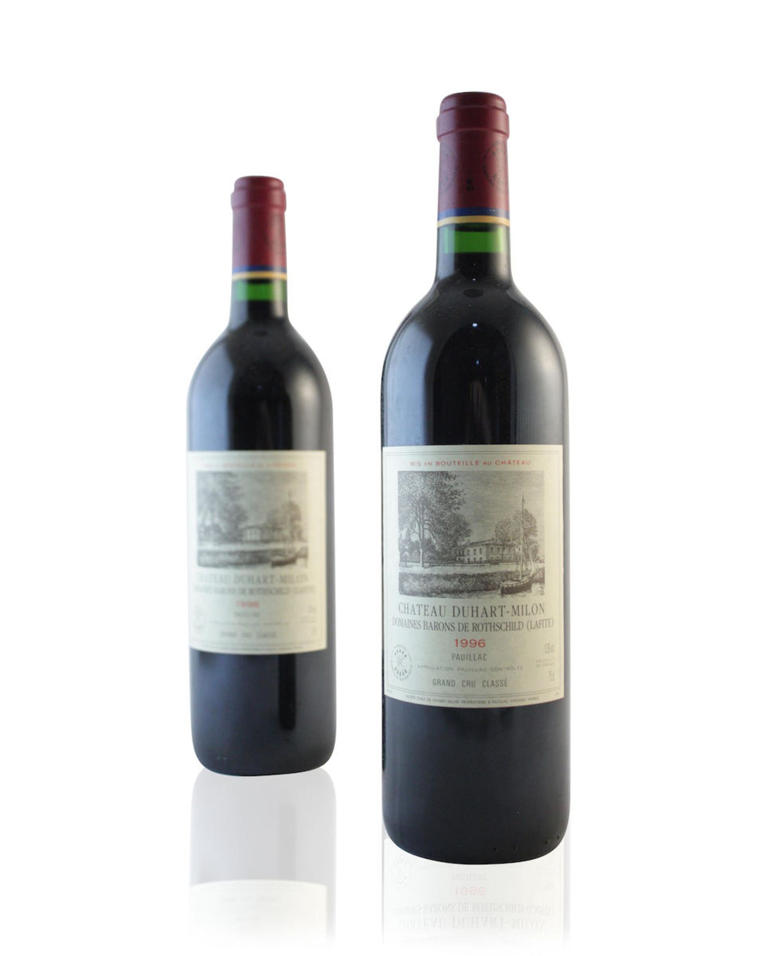 Carruades de Lafite 1996, Pauillac, the 2nd wine of Château Lafite Rothschild (6) Chât...