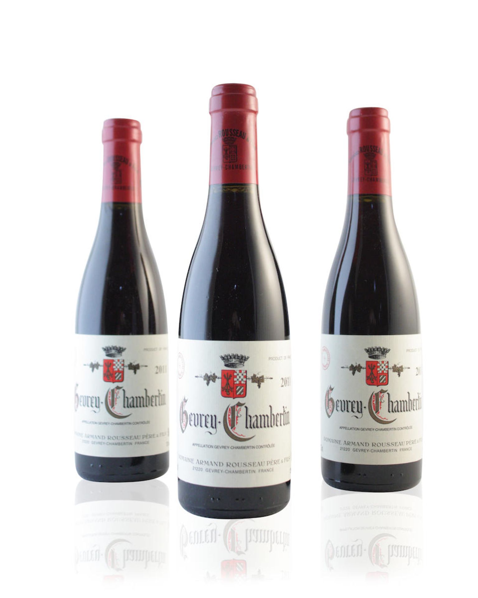 Gevrey-Chambertin 2009, Domaine Armand Rousseau (8 half-bottles) Gevrey-Chambertin 2011, Domaine...