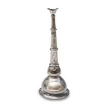 Silver Plated Presentation Fire Trumpet, late 19th century.