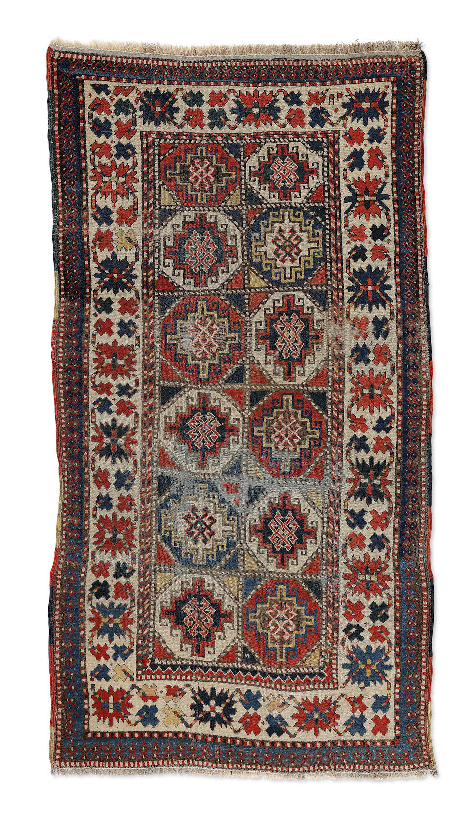 A stylish Kazak rug Caucasus, 207cm x 120cm