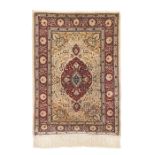 A signed Hereke carpet West Anatolia,