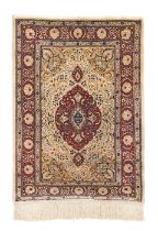 A signed Hereke carpet West Anatolia,