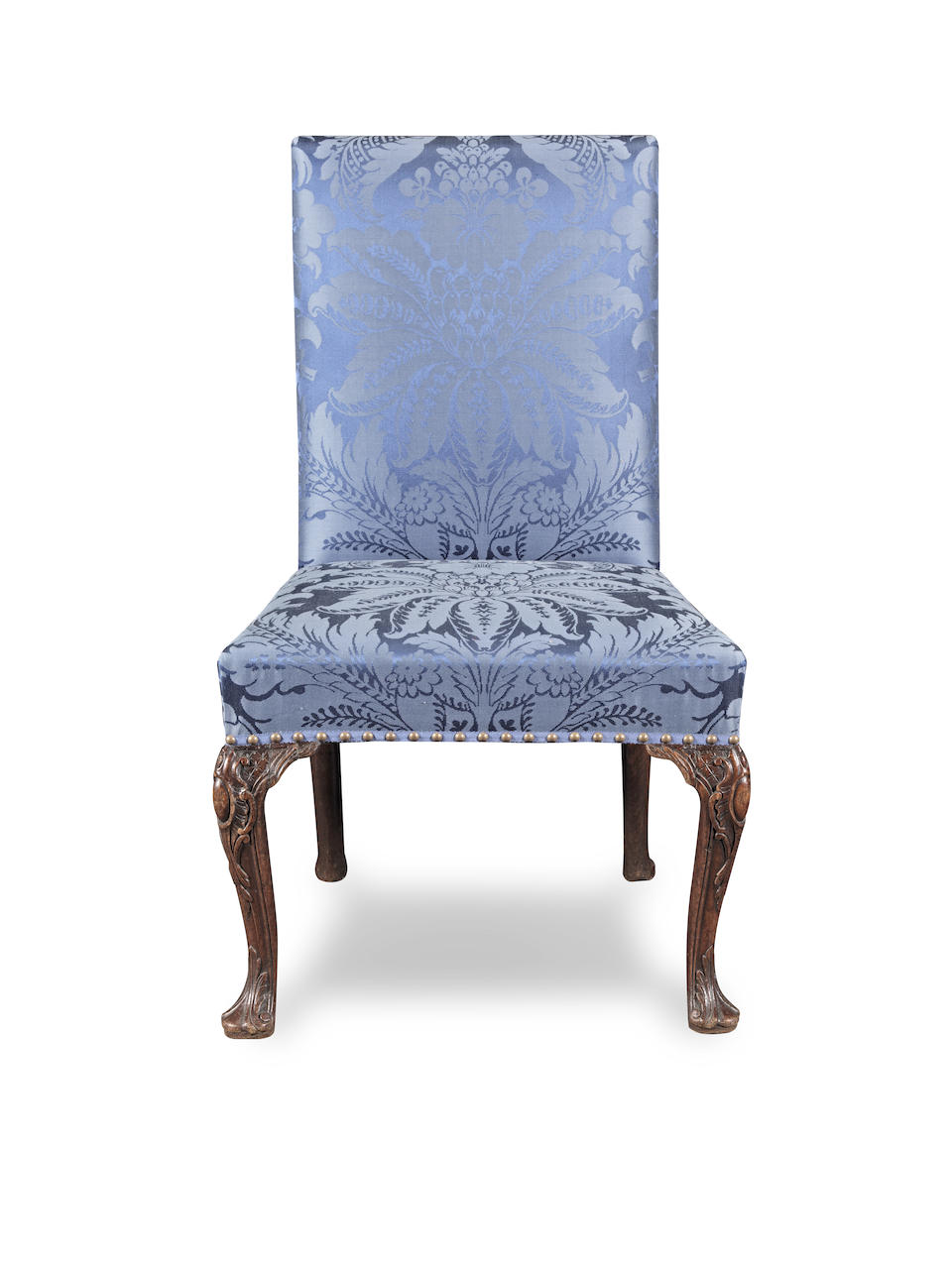 A George III mahogany side chair in the manner of Paul Saunders