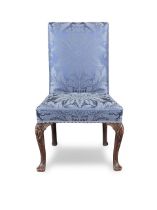 A George III mahogany side chair in the manner of Paul Saunders