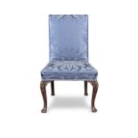 A George III mahogany side chair in the manner of Paul Saunders