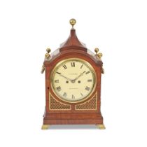 An early 19th century mahogany and brass mounted table/bracket clock the dial signed J.Jager, Lo...