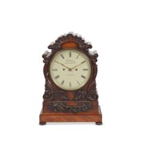 An early Victorian mahogany bracket/table clock the dial signed for Frodsham, Gracechurch St, Lo...