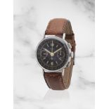 Rolex. A fine stainless steel manual wind chronograph wristwatch Rolex. Beau chronographe bracel...