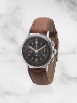 Rolex. A fine stainless steel manual wind chronograph wristwatch Rolex. Beau chronographe bracel...