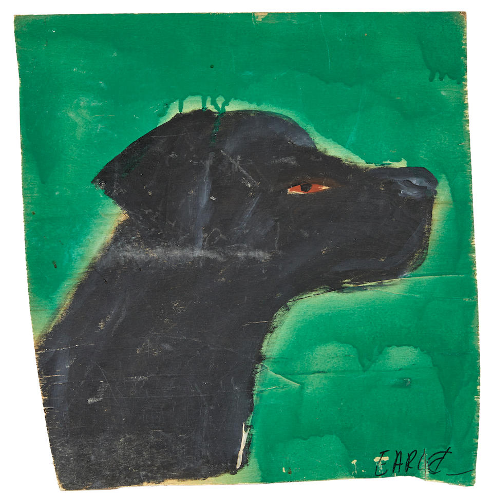 EARL SWANIGAN (AMERICAN, 1964-2019) DOG