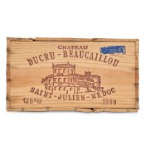 Chateau Ducru Beaucaillou 1989 (12 bottles)