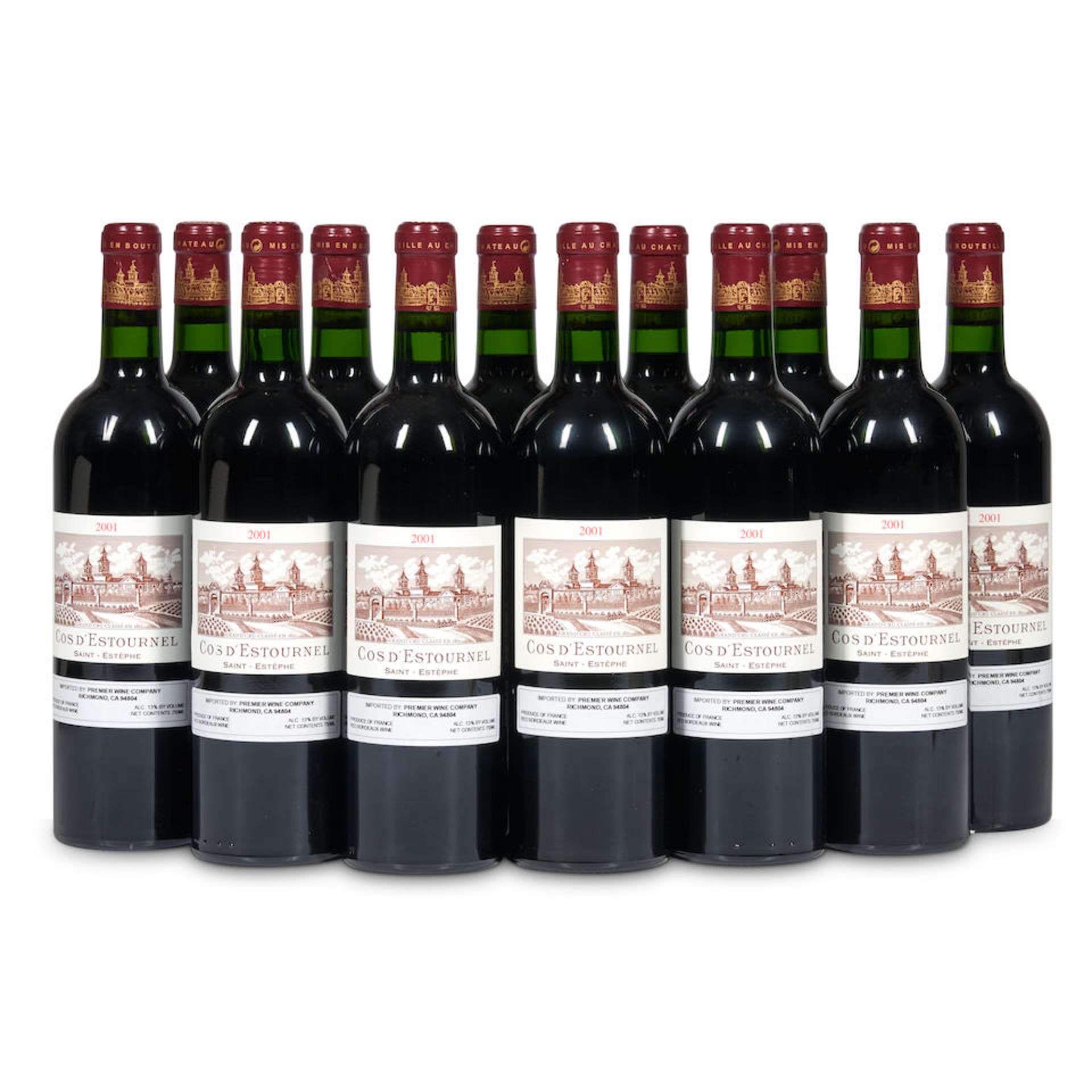 Chateau Cos d'Estournel 2001 (12 bottles)