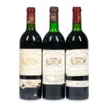 Mixed Vintage Chateau Margaux (3 bottles)