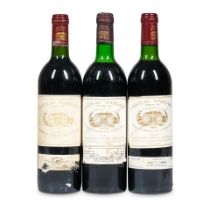 Mixed Vintage Chateau Margaux (3 bottles)