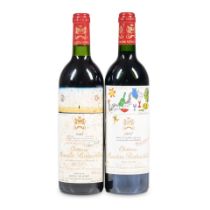 Mixed Vintage Chateau Mouton Rothschild (2 bottles)