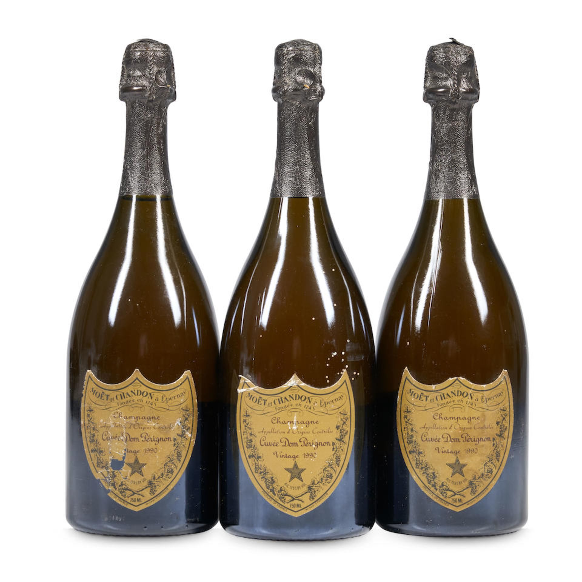 Dom Perignon 1990 (3 bottles)
