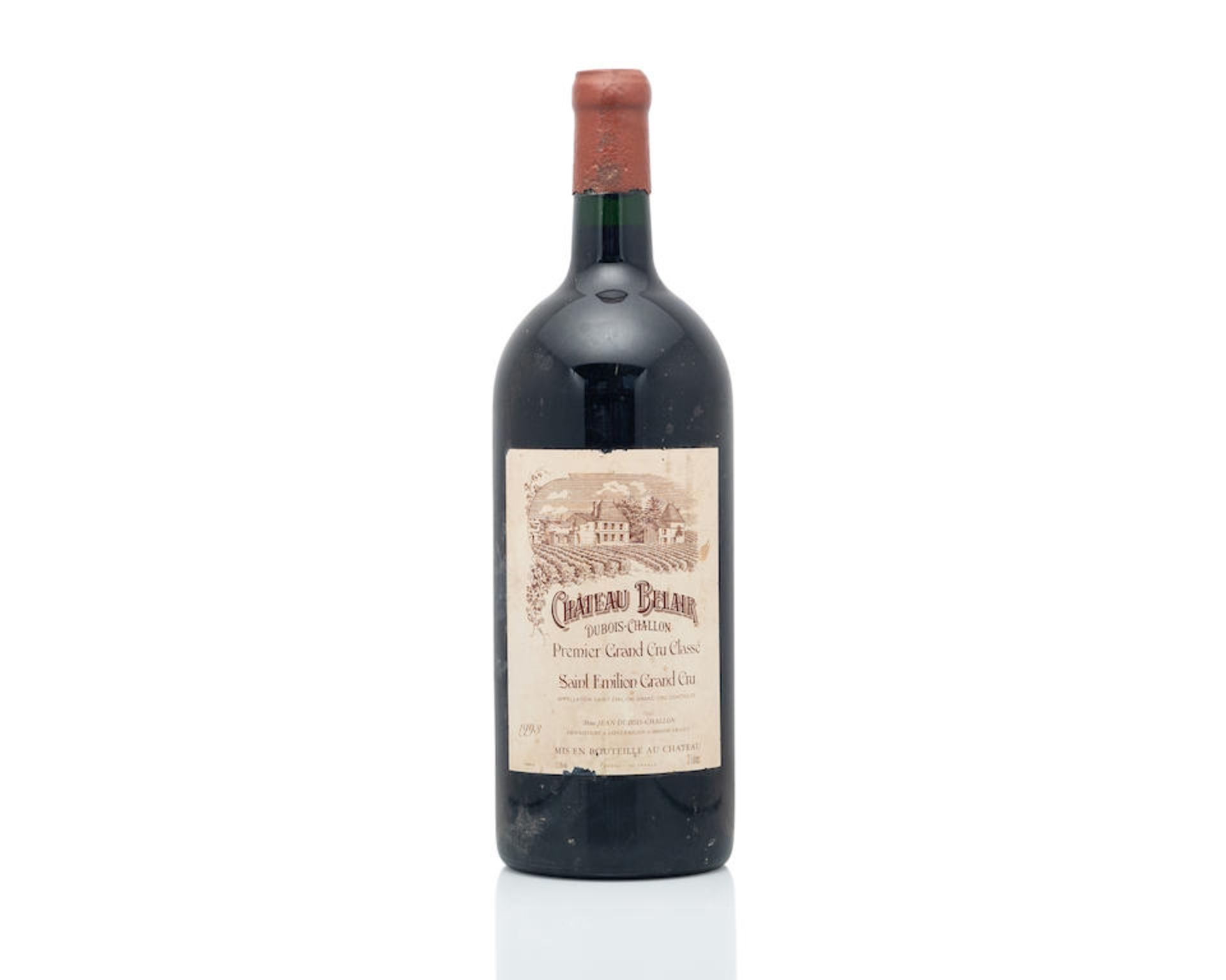 Château Belair 1992 (1 double-magnum) Château Belair 1993, St Emilion 1er Grand Cru Cl...