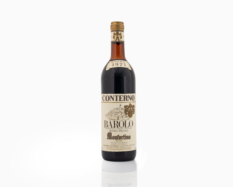 Barolo Monfortino Riserva 1971, Giacomo Conterno (1)