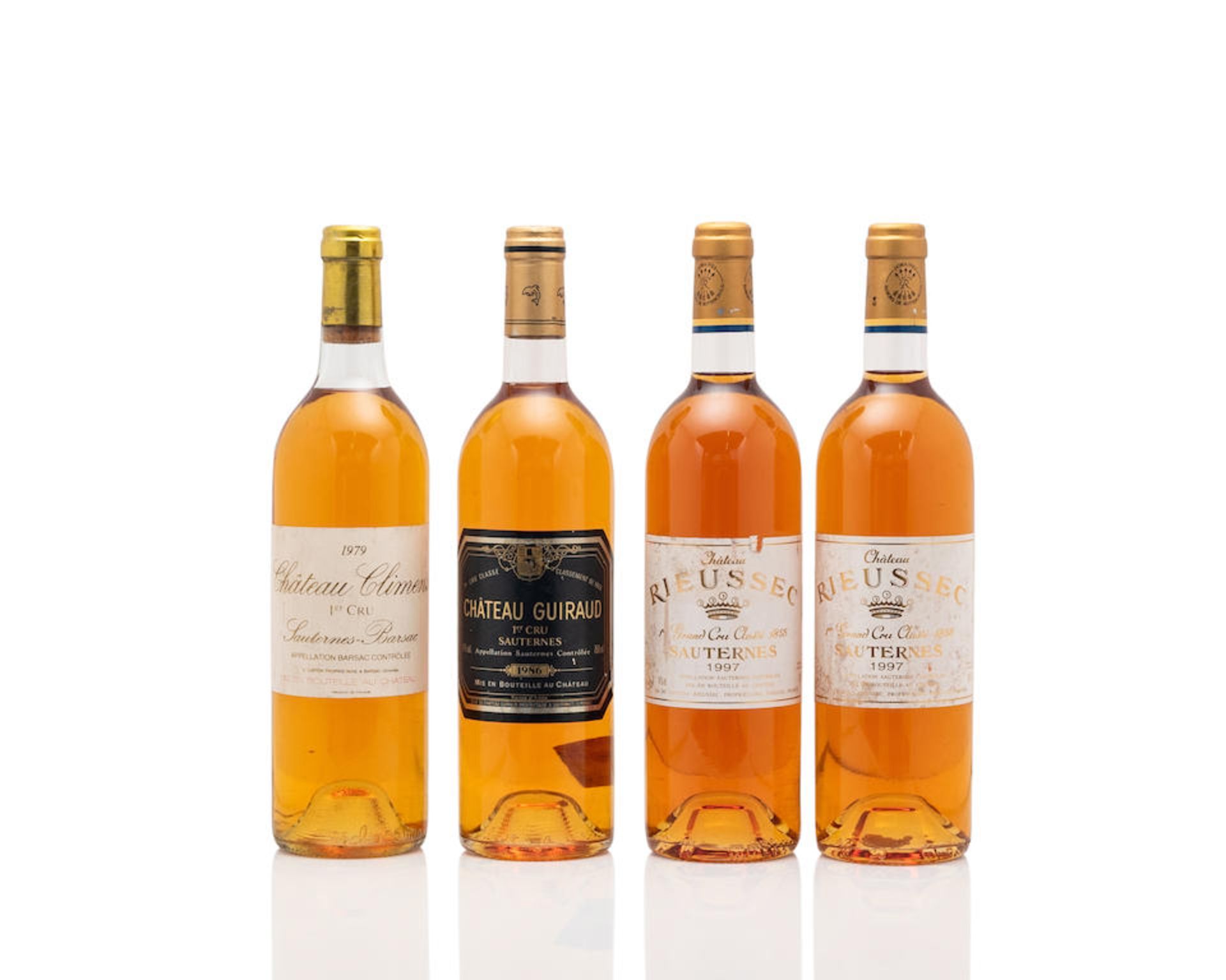 Château Climens 1979, Barsac 1er Cru Classé (1) Château Guiraud 1986, Sauternes 1...