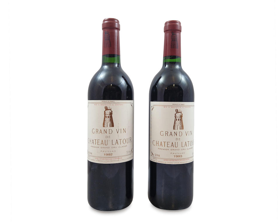 Château Latour 1992 (1) Château Latour 1993, Pauillac 1er Grand Cru Classé (1)